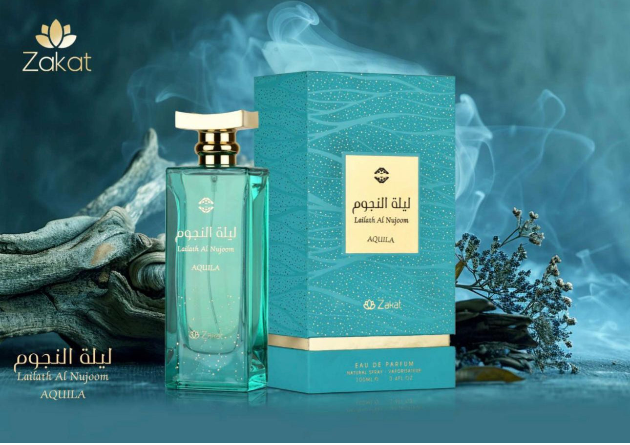 LAILATH AL NUJOON AQUILA- EDP (3.4OZ) 100ML BY ZAKAT