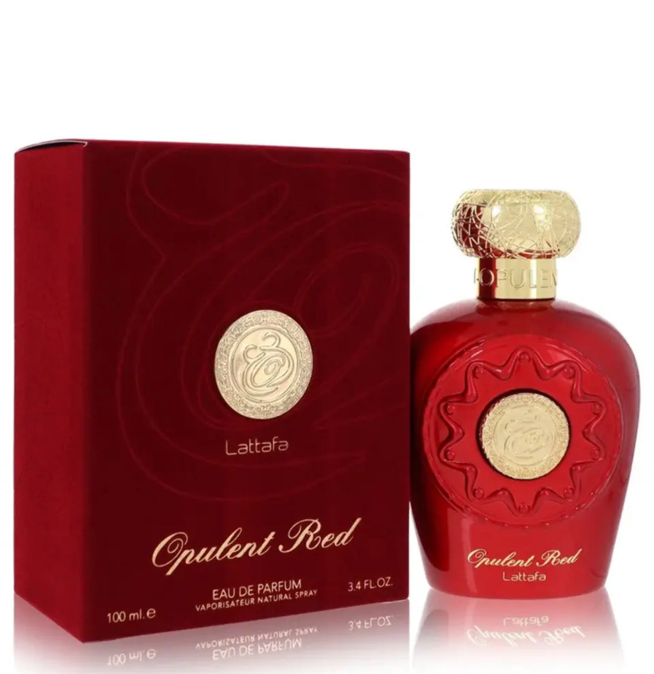 OPULENT RED UNISEX 3.4 OZ. EDP BY LATTAFA