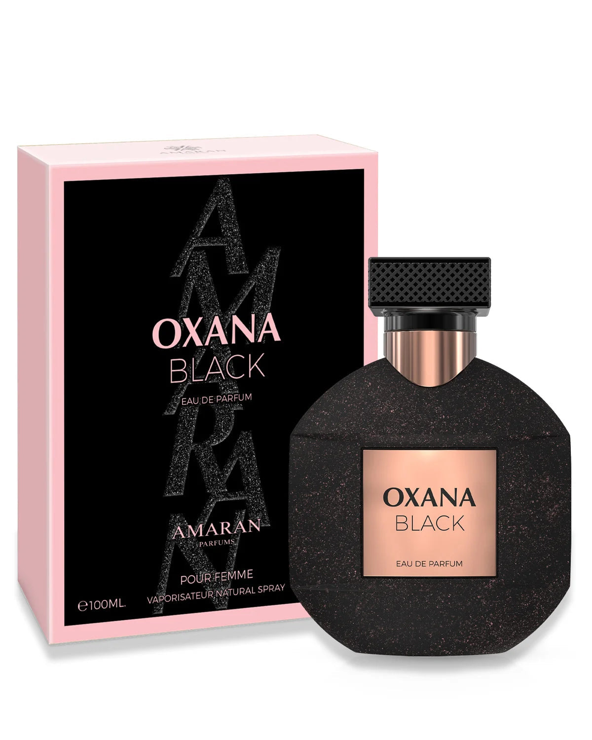 OXANA BLACK WOMEN EDP - 100MI (3.40Z) BY AMARAN