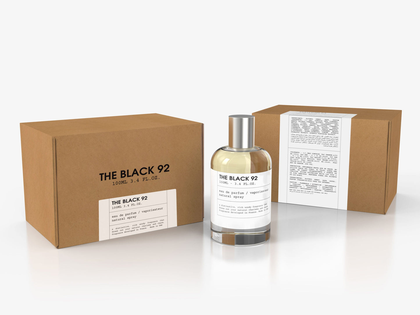 THE BLACK 92 UNISEX EDP - 100ML (3.40Z) BY EMPER