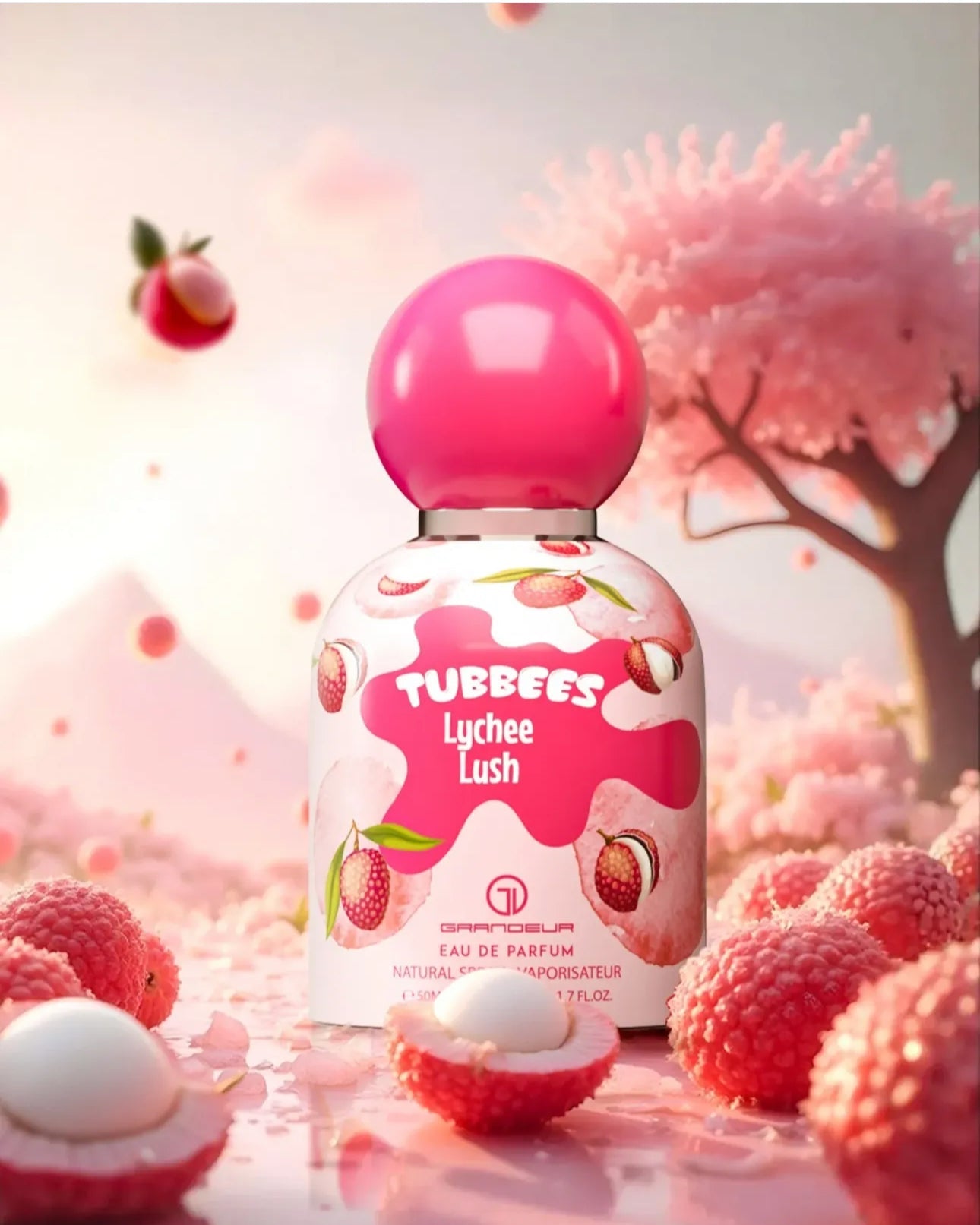 TUBBEES LYCHEE LUSH 50ML KIDS BY LE GRANDEUR