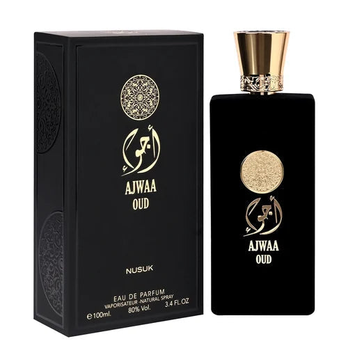 AJWAA OUD UNISEX EDP - 100MI (3.40Z) BY NUSUK