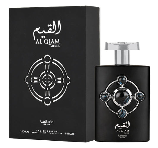 AL QIAM SILVER MEN EDP - 100MI (3.40Z) BY LATTAFA