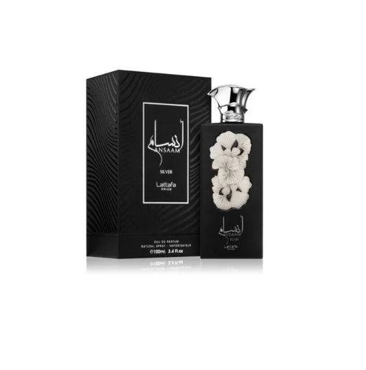 ANSAAM SILVER EDP- 100ML (3.4OZ) BY LATTAFA
