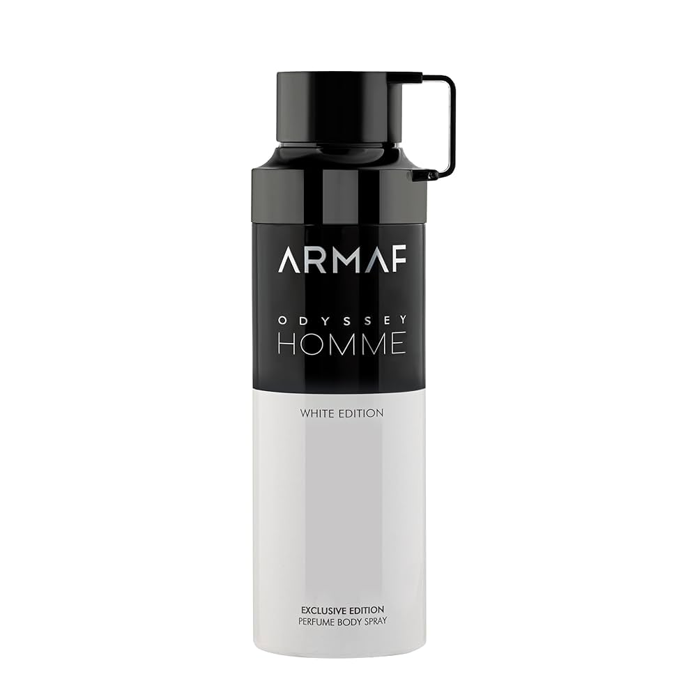 BODY SPRAY ARMAF ODYSSEY HOMME WHITE EDITION MEN 6.8 OZ