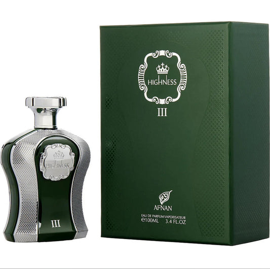 HIGHNESS III GREEN MEN EDP- 100ML (3.40Z) BY AFNAN