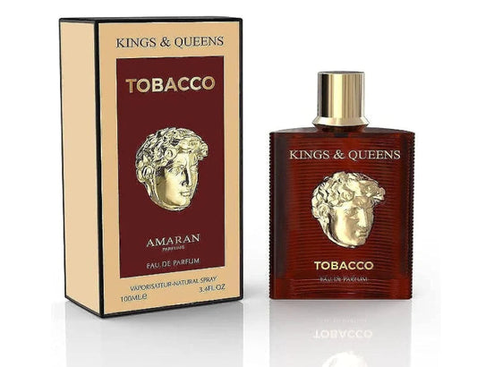 KINGS & QUEENS TOBACCO MEN EDP - 100ML (3.4OZ) BY AMARAN