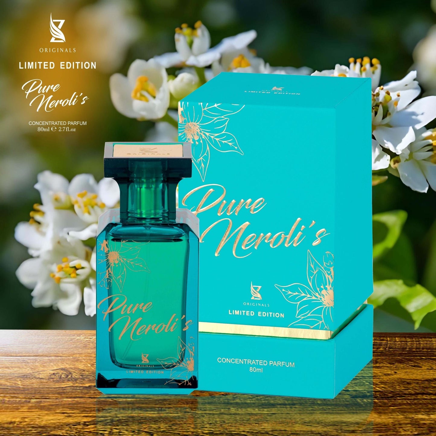 PURE NEROLI'S UNISEX EDP - 80ML BY ZAKAT