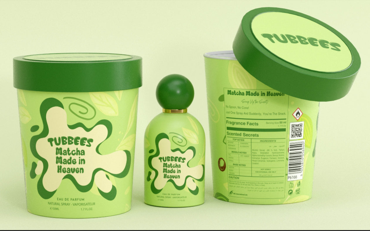 TUBBEES MATCHA MADE IN HEAVEN 50ML BY LE GRANDEUR