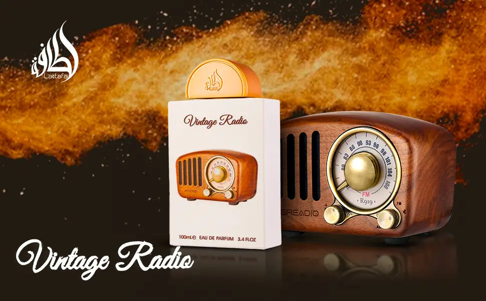 VINTAGE RADIO EDP UNISEX - 100ML (3.4OZ) BY LATTAFA